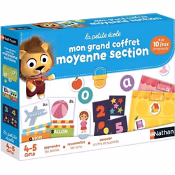 La Petite École mon Grand Coffret Moyenne Section, 4 an(s), Multicolore