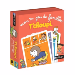 Nathan mon Premier jeu de Familles T'choupi