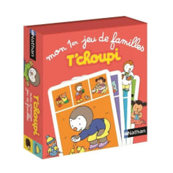 Nathan mon Premier jeu de Familles T'choupi