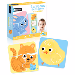 Nathan 31437, 3 pièce(s), Animaux, 1,5 an(s)