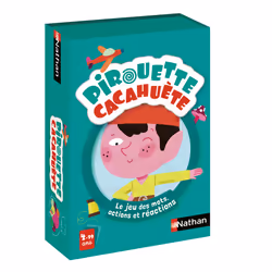 Jeux de Cartes Pirouette Cacahuète, 4 an(s), Multicolore
