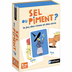 Nathan Sel ou piment ?, Jeu de cartes, A collectionner, 5 an(s)