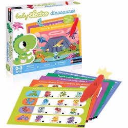 Nathan Baby Electro Dinosaures, 2 an(s), Sonore, Batteries requises, LR41, Multicolore