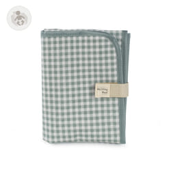 Walking Mum Tapis A Langer I Love Vichy Vert (Iv)