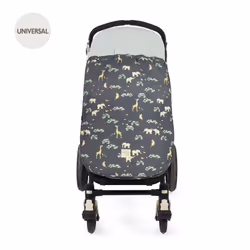 Walking Mum Chanceliere Babab Mi - Saison (Ba), Couvre jambe, Multicolore, Motif, Chancelière pour bébé, Garçon/Fille, Teintu ...