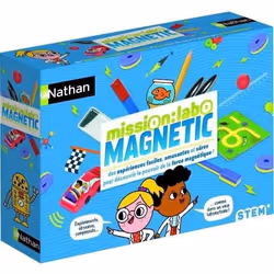 Nathan Mission Labo Magnetic Lab, Kit d'expériences, Physique, 6 an(s), Multicolore