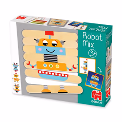 Goula Robot Mix, 3 an(s), Carton, Papier, Bois, Multicolore
