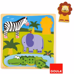 Diset Animaux Jungle, 11 pièce(s), 2 an(s)