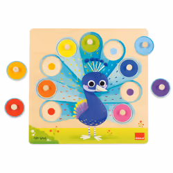 Goula Puzzle Paon