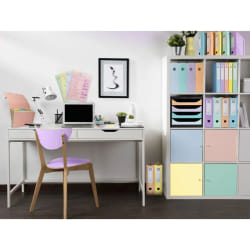 Exacompta 3104296D Boîte à archives Plastique Beige, Noir, Vert, Gris, Rose