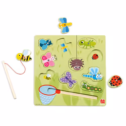 Goula Puzzle Petites Bêtes Magnétique (28X28Cm)