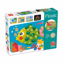 Goula Mes Premières Mosaïques, 3 an(s), Garçon/Fille, Enfant, Animals, Plastique, Multicolore