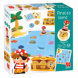 Goula Pirate Island - Le Jeu De La Chasse Au Trésor, Jeu de cartes, Jeu de chance, 3 an(s), Jeu familial