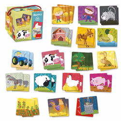 Goula Memo carré ferme, Jeu de cartes, Assortiments, 3 an(s)