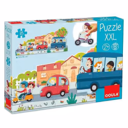 Goula Puzzle XXL Véhicules, 18 pièce(s), Véhicules, 2 an(s)