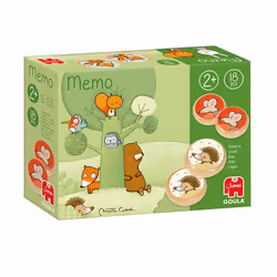 Goula Memo Tom Et Ses Amis De La Foret, Jeu de cartes, Assortiments, 2 an(s), 15 min, Jeu familial