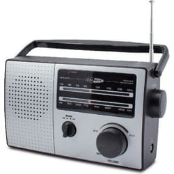 Caliber HPG317R Radio portable Noir, Argent