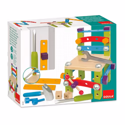Goula Set multi constructions, Jeu de construction, 3 an(s), Bois, 40 pièce(s), 1,05 kg