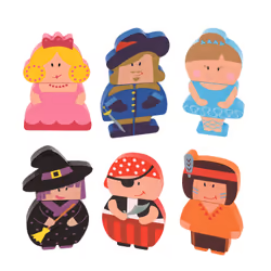 Goula Puzzle personnages magnétiques