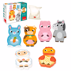 Goula Puzzle magnétique ferme