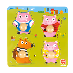 Jumbo GOULA 3 Little Pigs Puzzle 59452