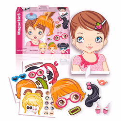 Diset Les coiffures de sara, Kit de loisirs créatifs pour enfants, 3 an(s), Plastique, Multicolore
