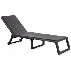 Bain de soleil pliable avec roues couleur : wengue 58x42x199cm modèle : dream Sp Berner