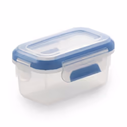 Sp-Berner Super Lock, contenant, Rectangulaire, 1 L, Bleu, Translucide, Plastique, Plastique