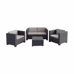 Concept Usine Ankara ensemble de meubles de jardin Gris