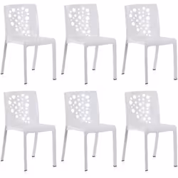 Conception et chaise résistante. Très polyvalent, car il peut être utilisé à l'intérieur et à l'extérieur et est combinable a ...