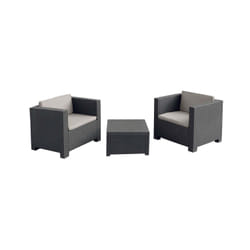 Concept Usine Ankara ensemble de meubles de jardin Gris