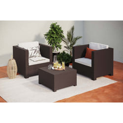 Concept Usine Ankara ensemble de meubles de jardin Marron