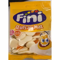Open Food Oeufs au plat - Fini, Huile de palme, D, e270, e330, e428, E270, Sucre, Acidifiants : E330, Eau, Sirop De Glucose,  ...