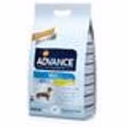 Croquettes pour Chien - Advance - Mini Light - 3kg - Hypocalorique - Riche en Fibres - Petit Animal