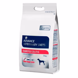 Croquettes pour chien diabète colite Advance