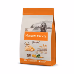 Nature's Variety SELECTED MEDIUM/MAXI POULET ÉLEVÉ EN PLEIN AIR, Adulte, Poulet, 12 kg