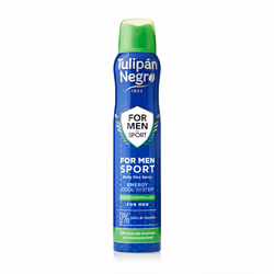 Tulipán Negro 031170200, Hommes, Déodorant, Déodorant spray, Spray, 200 ml, Eucalyptus, Citron vert