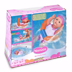 Famosa Nenuco Nageur, 3 an(s), Fille, 500 g, Multicolore