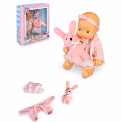 Famosa 700015698, Poupée, Femelle, 4 an(s), Fille, 145 mm, Beige, Rose, Blanc