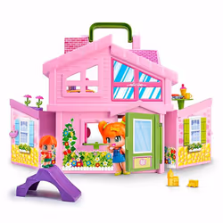 Famosa 700017012, Maison, Pinypon, 4 an(s), Multicolore