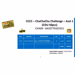 Giochi Preziosi CHA CHA CHA CDU 50 PZ CONTIENE: