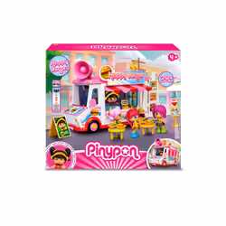 Pinypon Happy Burger, Café, 4 an(s), Multicolore, Plastique