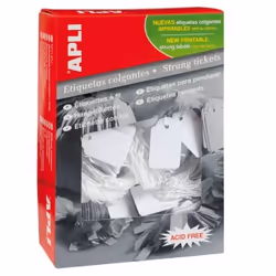 APLI 00389, Blanc, 1,8 cm, 29 mm, 1000 pièce(s), Boîte