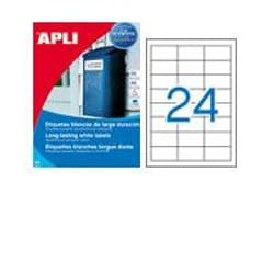 APLI 01226 étiquette à imprimer Blanc