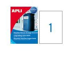 APLI 01228 étiquette à imprimer Blanc