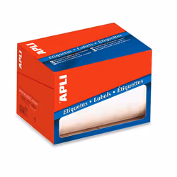 APLI 01686, Blanc, Rectangle, Permanent, 20 mm, 50 mm, 1500 pièce(s)