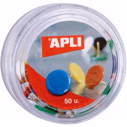 APLI 11733, Multicolore, Nickel, 10 mm, 50 pièce(s)