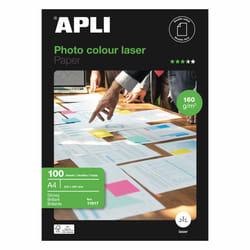 APLI 11817 papier photos Blanc Gloss