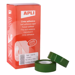 APLI 12275, Vert, 33 m, 19 mm, 0,028 mm, 8 pièce(s)