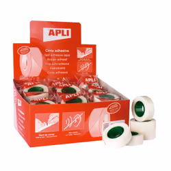 APLI 12533 Adhésif de bureau 33 m Transparent